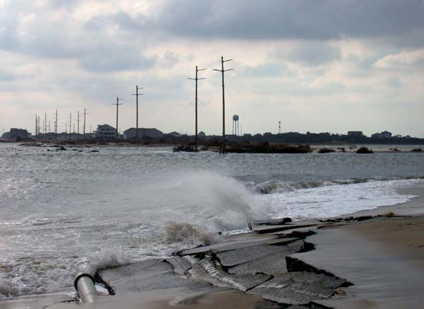 Hurricane Isabel Damage along the Outer Banks